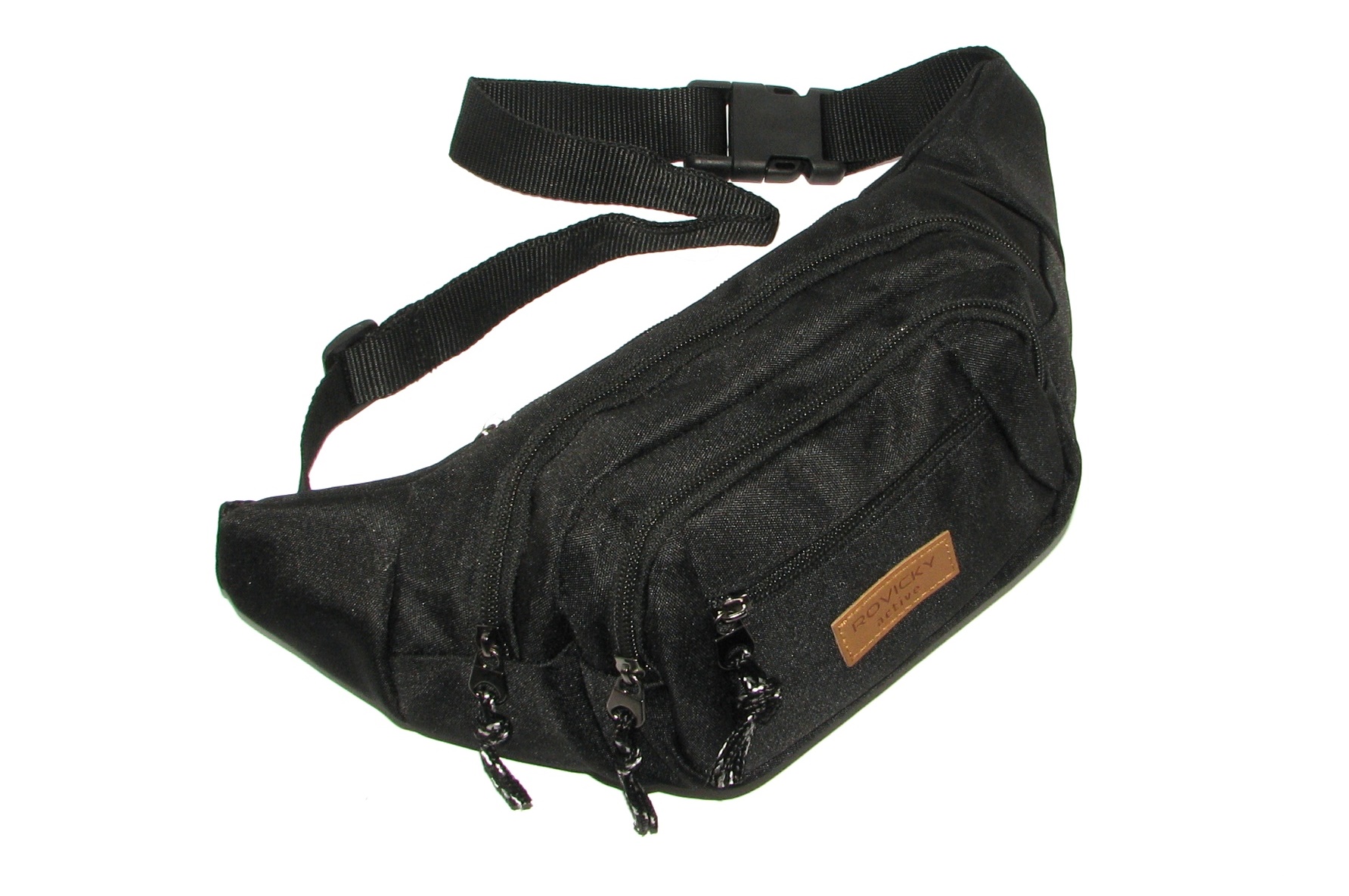 Сумка на пояс (бананка) Rovicky BAG-WB-02-4023 BLACK